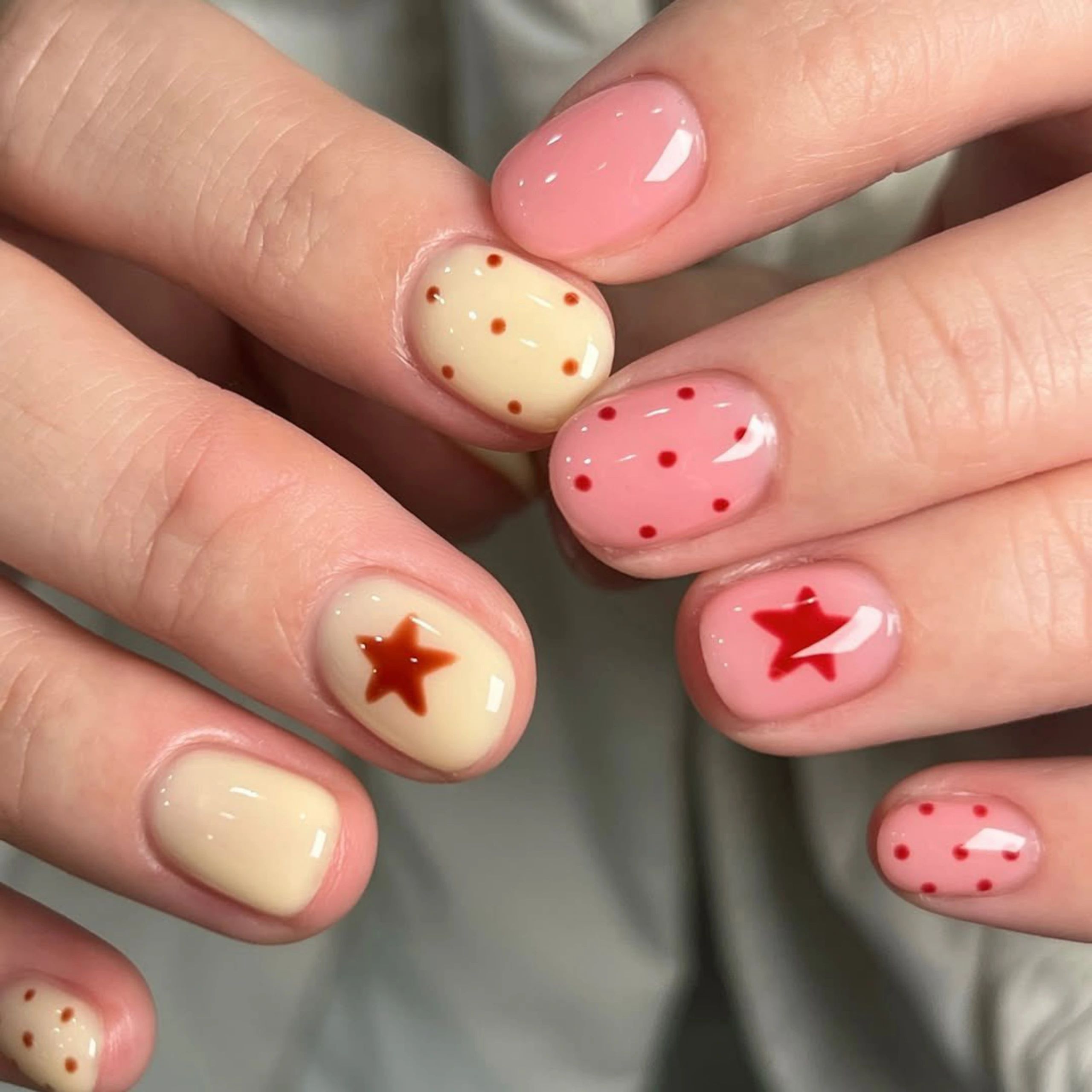 Premium nail art detail